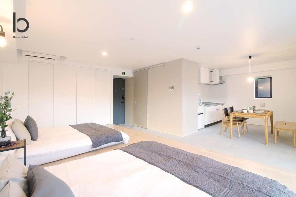Bhotel Heiwaodori 201 - New Apt In Famous Hiroshima Dori Max 6P Exteriör bild